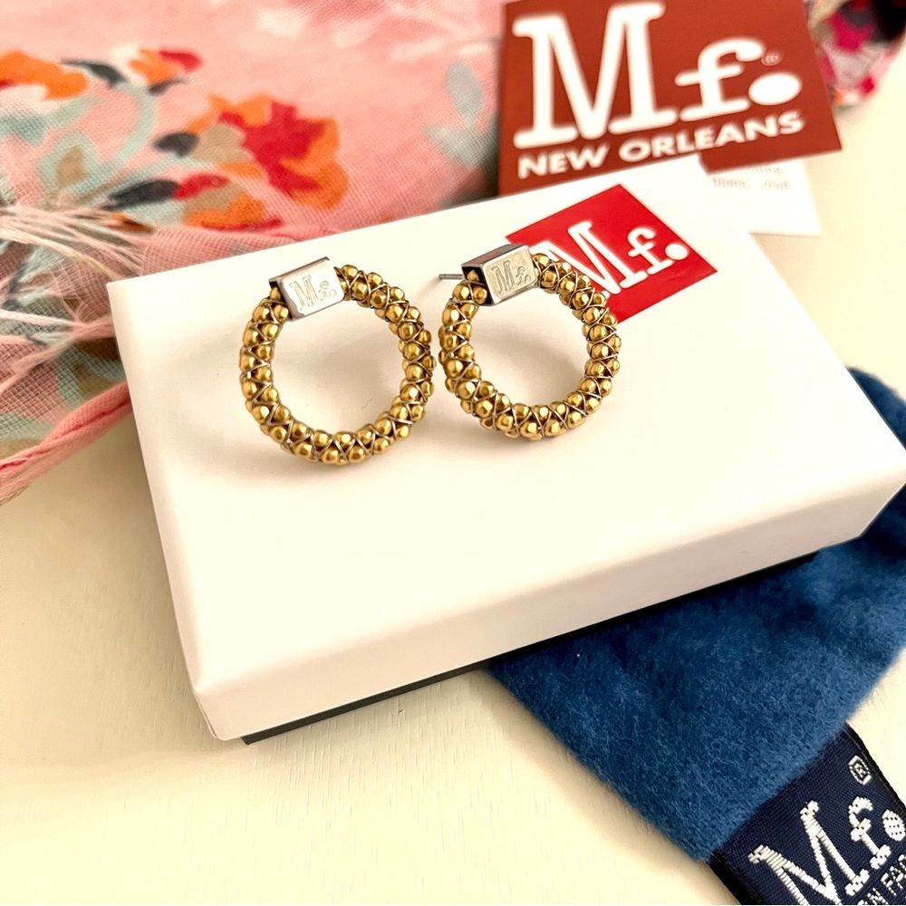 Mignon Faget Halo Stud Earrings